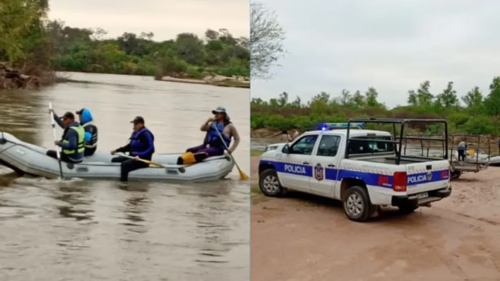 Buscan desesperadamente a un hombre desaparecido en el RÃo Juramento