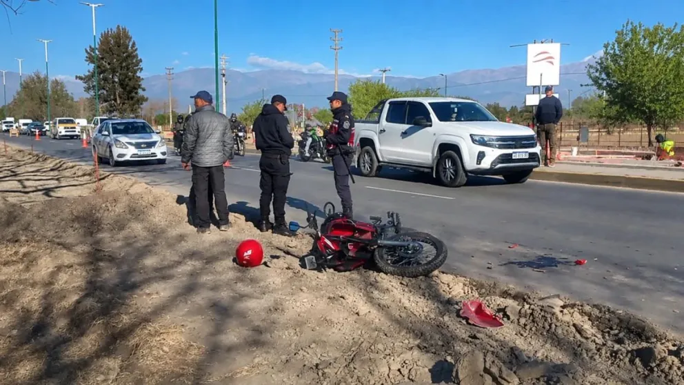 Accidente cerca de la rotonda del Peregrino: qué pasó durante la mañana