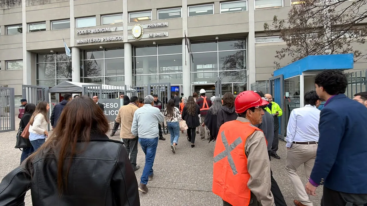 Unas 3.000 personas participaron de un simulacro de evacuación en Ciudad Judicial