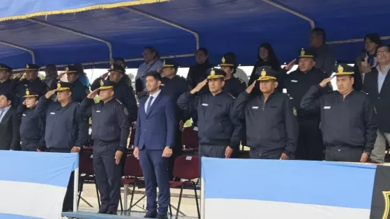 La Policía de Salta conmemoró el 36° aniversario de los Cuerpos Infantiles