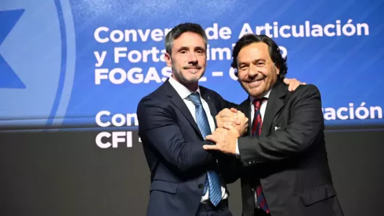 Sáenz firmó convenios con el CFI por $4.000 millones para fortalecer a las MiPyMEs