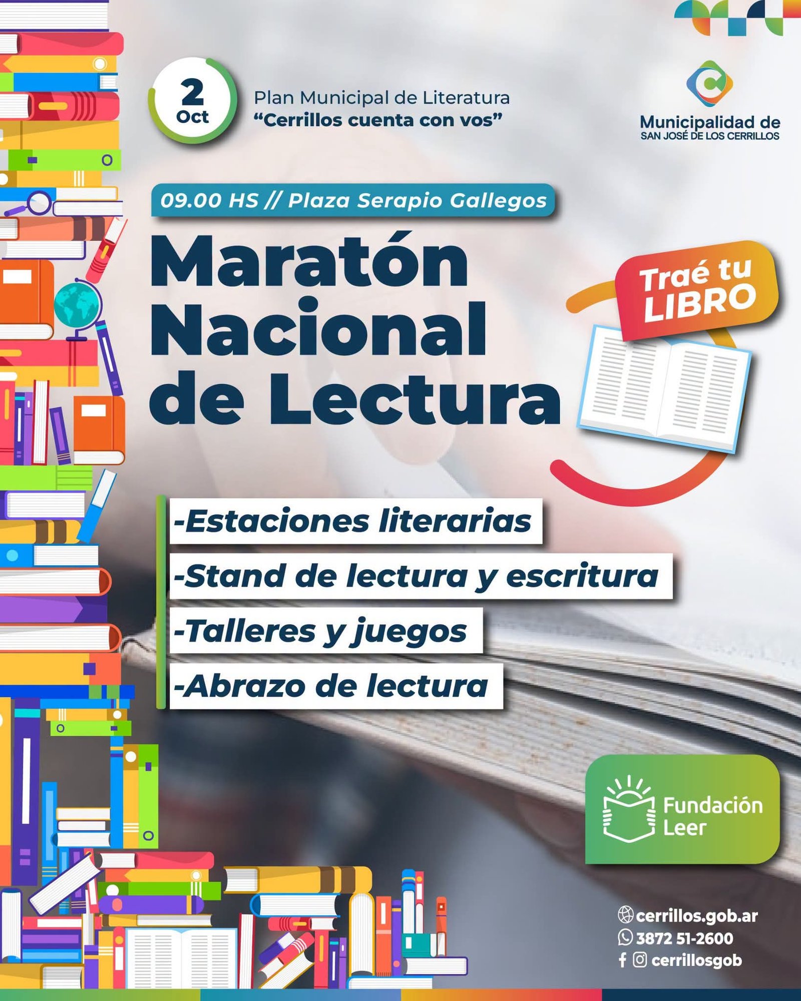 𝗖𝗲𝗿𝗿𝗶𝗹𝗹𝗼𝘀 𝗳𝗼𝗿𝗺𝗮 𝗽𝗮𝗿𝘁𝗲 𝗱𝗲 𝗹𝗮 𝗠𝗮𝗿𝗮𝘁𝗼𝗻 𝗡𝗮𝗰𝗶𝗼𝗻𝗮𝗹 𝗱𝗲 𝗟𝗲𝗰𝘁𝘂𝗿𝗮
