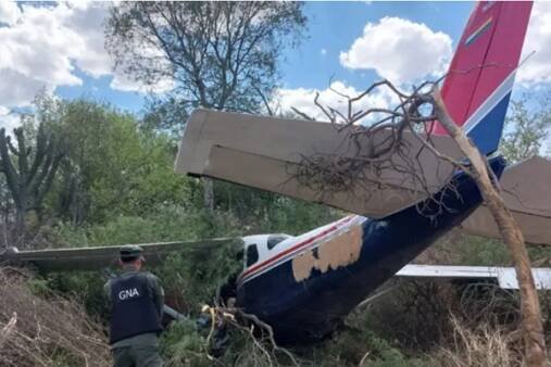 Condenaron a 10 años de prisión a dos pilotos que se estrellaron con 364 kilos de cocaína en Salta