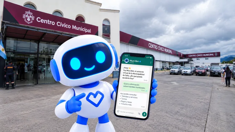Muni Bot: desde hoy podés hacer tus gestiones municipales por Whatsapp